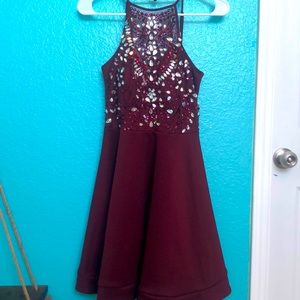 B Darlin twice used knee length dress!